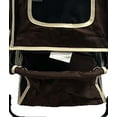 thumbnail image 4 of AmorosO 6746 Pet Strollers - Turquoise with Brown, 4 of 10