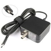 Usmart New AC Power Adapter Charger For Lenovo Yoga 720 13" Chromebook Laptop Notebook PC Power Supply Cord