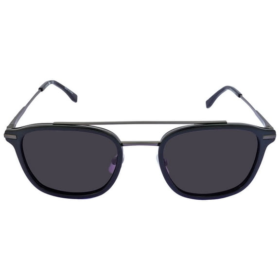 Lacoste Dark Grey Square Men's Sunglasses L608SND 021 52