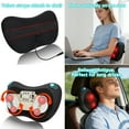 thumbnail image 2 of Cshidworld Neck and Back Massager with Heat, 3D Kneading Pillow, 4 Massage Nodes & Bi-Directional Deep Tissue Massage for Neck/Shoulders/Back, Ideal Gift for Women & Men, 2 of 6