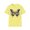 Cornsilk, variant on Butterfly Shirt, T Shirt with Butterfly, Monarch Shirt