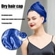 thumbnail image 4 of Toalla para el cabello, turbantes para cabello mojado, toallas para secar el cabello rizado, toallas para el cabello de mujer, toallas de secado rápido para cabello largo, rizado y grueso., 4 of 7