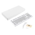 thumbnail image 4 of de mecánico de de 98 teclas, de lámpara de musical/modo de 3/5 pines, de intercambiable - blanco Hugo Kits de teclado intercambiables en caliente, 4 of 10