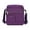 Purple, variant on Gustave Women Nylon Purse Waterproof Crossbody Shoulder Bag Casual Messenger Bag Handbag Multi Zipper Pockets Bag (Black)