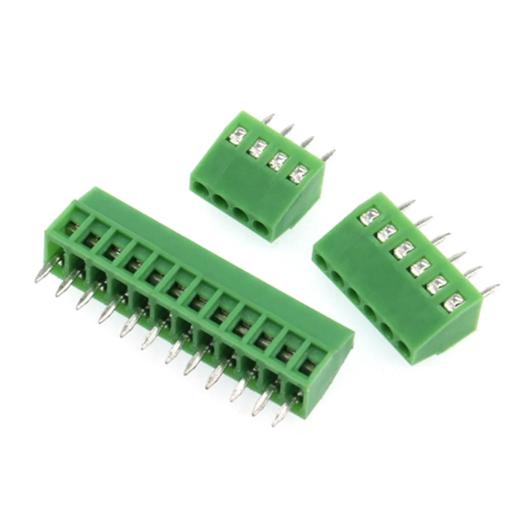5PCS KF128 2.54mm PCB Mini Screw Terminal Blocks Connector for Wires KF128-2.54 2P 3P 4P 5P 6P 7P 8P 9P 10P 12P 16P Terminal - 3 PIN