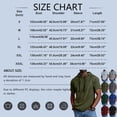thumbnail image 3 of CIENVNSTG New Mens Hoodies Sweatshirts Short Sleeve Men Hoodies Sweatshirt Casual Solid Color Man hoody For Male Hooded Black S, 3 of 5