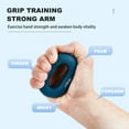 thumbnail image 3 of Ettsollp 7.5CM Silicone Grip Strength Trainer Ring Anti-slip Forearm Finger Training Ring Hand Grip Strengthener Circle Portable Hand Rehabilitation Workout Equipment, 3 of 8
