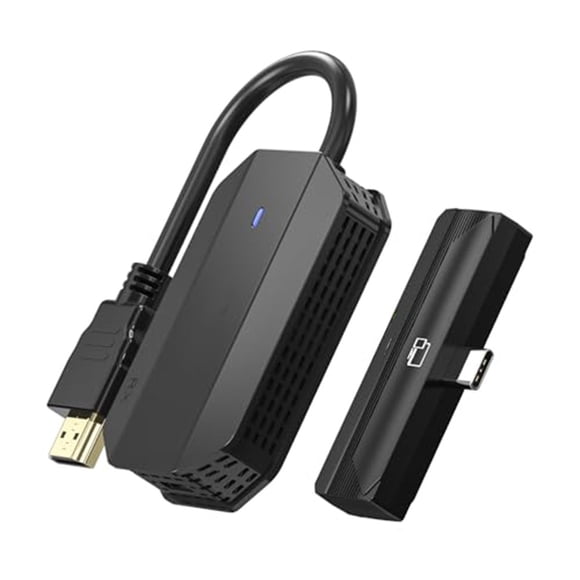 Transmisor y receptor inalámbricos, tipo C 3.1, 2.4G/5G, decodificación 4K, rango de 164 pies