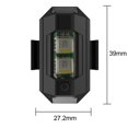 thumbnail image 5 of Luces nocturnas impermeables de luz trasera LED de advertencia para aviones de drones de bicicleta JShteea El nuevo, 5 of 5