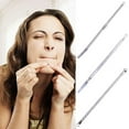 thumbnail image 3 of 3 Pcs Double Ended Blackhead Comedone Blemish Acne Extractor Remover Tool Set, 3 of 7