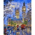 thumbnail image 1 of Adults Paint by Numbers Kit - TISHIRON Big Ben DIY Painting by Numbers Kits for Adults Beginner Kids, 16”x20” London Arts Craft for Home Wall Decor(Frameless), 1 of 8