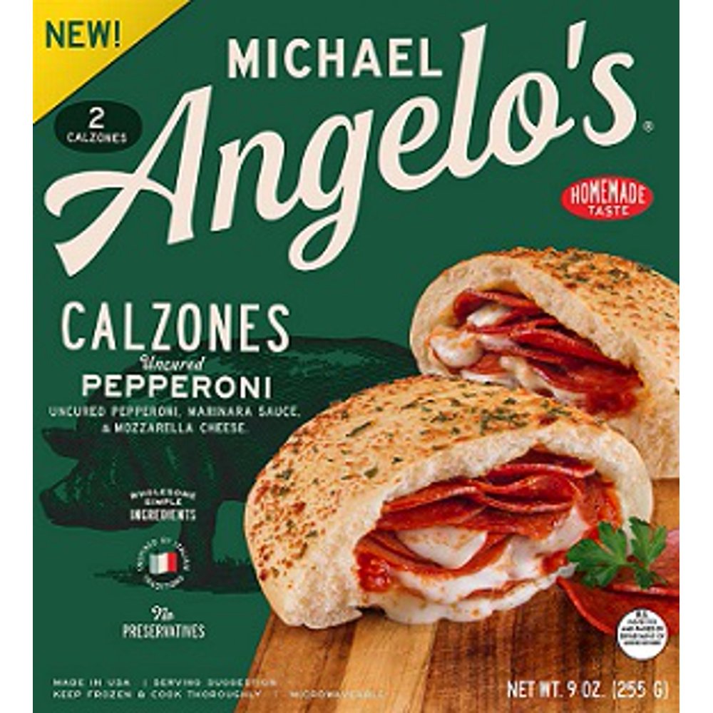 Michael Angelo's Pepperoni & Cheese Calzones, 9 oz Box, 2 Count