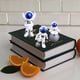 thumbnail image 5 of Figura de astronauta de 7 piezas, figura de astronauta azul, juguete, adornos de escritorio, resina, espacio exterior, cumpleaños, magdalena, astronauta para fiesta de niños, 5 of 5