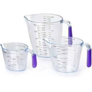 Octpeak Measuring Cup with Lid, Clear Plastic Measuring Cup,500ml ...
