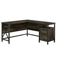 thumbnail image 1 of Sauder® Collection Steel River Bureau en L, Finition Carbon Oak®, 423976, 1 of 9