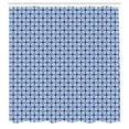 thumbnail image 2 of Ambesonne Spanish Tile Shower Curtain, Azulejos Art Design, 69"Wx70"L, Azure Blue and White, 2 of 4