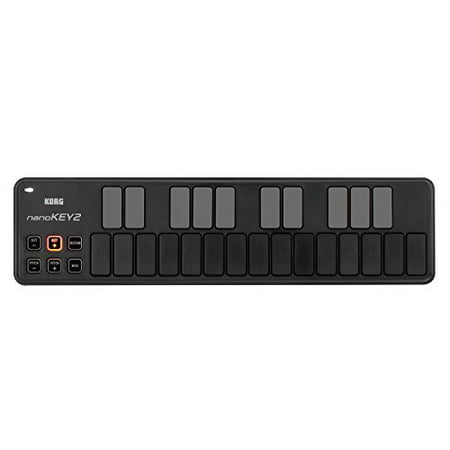 Korg nanoKEY2 Slim-Line USB Keyboard in Black (Best Korg Keyboard For Beginners)