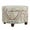 Multicolor, variant on Paisley Pattern Fabric Upholstered Wooden Ottoman with Hidden Storage, Multicolor