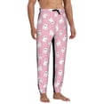 thumbnail image 4 of Kdxio Pink Cartoon Bear Pattern Joggers,Sweatpants for Men with Pockets-XX-Large, 4 of 5