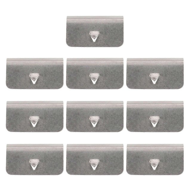 10 Pcs Wind Rain Deflector Channel Fitting Clip Replacement Metal Retaining Clip