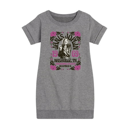 

Janis Joplin - Nashville - Toddler And Youth Girls Fleece Dress