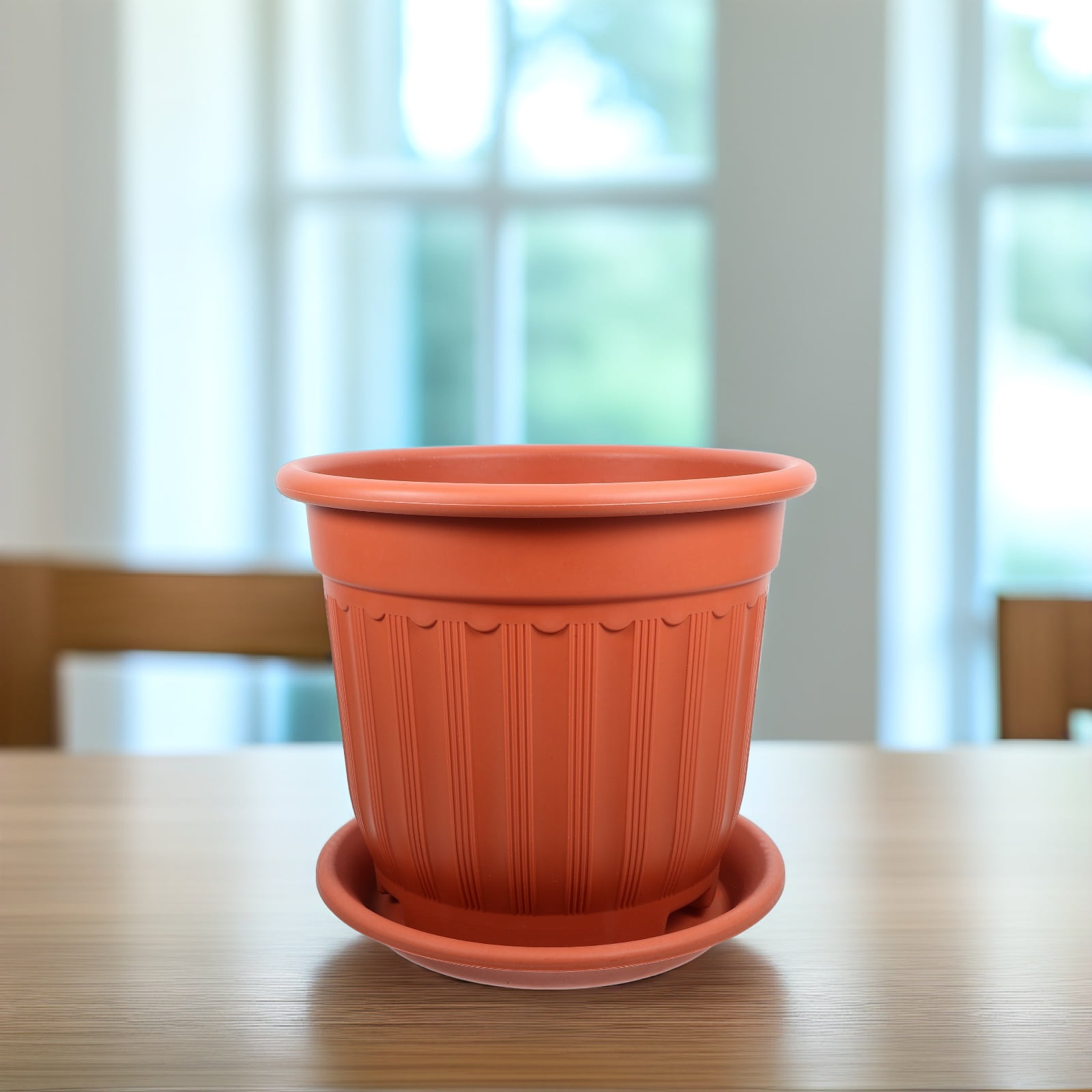 UPGRATOR 1Pack Flower Pots for Indoor Use with Simple Design 27.5X24X24In