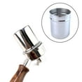 thumbnail image 3 of 58mm Coffee Dosing Cup Sniffing Mug Grinder dosing small Assistant DIY Tools Silver, 3 of 9