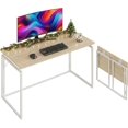 thumbnail image 2 of Folding Desk - Foldable Computer Desk for Small Spaces | Portable  Space-Saving Small Office &amp; Study/Writing Desk/Gaming | No Assembly | Bureau de Travail, 2 of 2