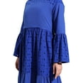 thumbnail image 4 of Saxe Blue - Modest Dress - Refka, 4 of 5