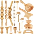 thumbnail image 1 of Juego de herramientas de masaje de terapia de madera 16 en 1 Boao para cuerpo, 1 of 7