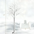 thumbnail image 4 of Costway 5ft Pre-lit White Twig Birch Tree for Christmas Holiday w/ 72 LED Lights, 4 of 10
