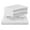 White, variant on Shrinita 700 Thread Count Organic Cotton Bedsheet 6 PC Full White 22" Deep Pockets