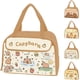 thumbnail image 1 of Capybara Lunch Bag, Cute Large Capacity Insulated Bag, Waterproof and Heat-Insulating, Easy to Clean, for Work, Office, Travel (Type C), 1 of 10