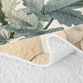 thumbnail image 5 of Erosebridal Retro Blossom Twin Quilt Set, Vintage Flower Twin Coverlet Set, Black Reversible, Pastel Cream, 2 Pieces (1 Bedspread and 1 Pillowcase), 5 of 7