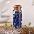 thumbnail image 3 of 1 botella de deseos de cristal natural para decoración del hogar, piedra curativa, piedras pulidas naturales, botella de la suerte a la deriva, regalos de cumpleaños, 3 of 5