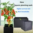 thumbnail image 1 of Grow Bag with Plant Support Frame Square Plant Nursery Bag Easy Assembly Tomato Planter with Detachable Beams Planting Bag for Cucumber Climbing Plants, 1 of 7