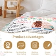 thumbnail image 3 of 30th Birthday Gifts For Women, Throw Blanket For 30th Birthday, 30th Birthday Decorations, 50"x60" Soft Flannel Blanket, 30th Birthday Gift for Her, Wife, Sister, Friend, 3 of 6