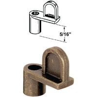 Make-2-Fit PL 7894 Window Screen Clip with Screw, Alloy, Bronze