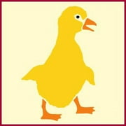 Easter Duckling Stencil - The Artful Stencil