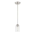 thumbnail image 2 of 53191-FB-Craftmade Lighting-Chicago - One Light Mini Pendant in Transitional Style - 5 inches wide by 7.75 inches high-Flat Black Finish, 2 of 2