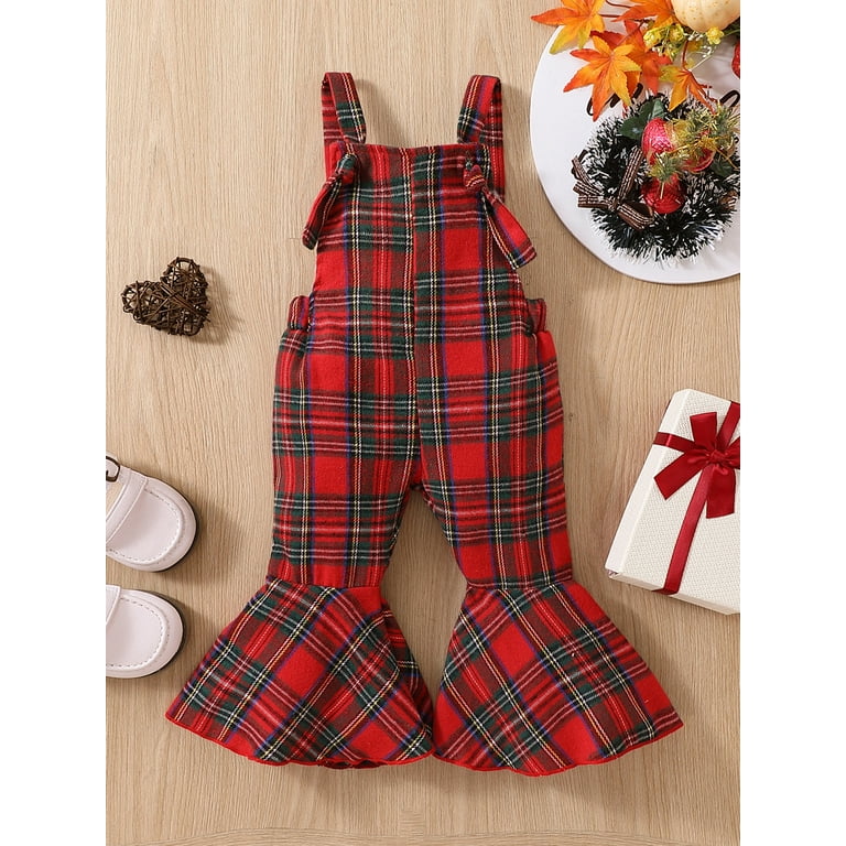 Suspender flare best sale pants