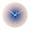 Gradient blue, variant on Nordic Sunset Wall Clock Battery Operated with Pointed Needle Round Silent Clock