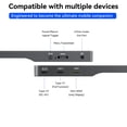 thumbnail image 3 of Monitor portátil ZefcS de 15,6" FHD 1080p 60 Hz IPS con doble USB-C, 3 of 7