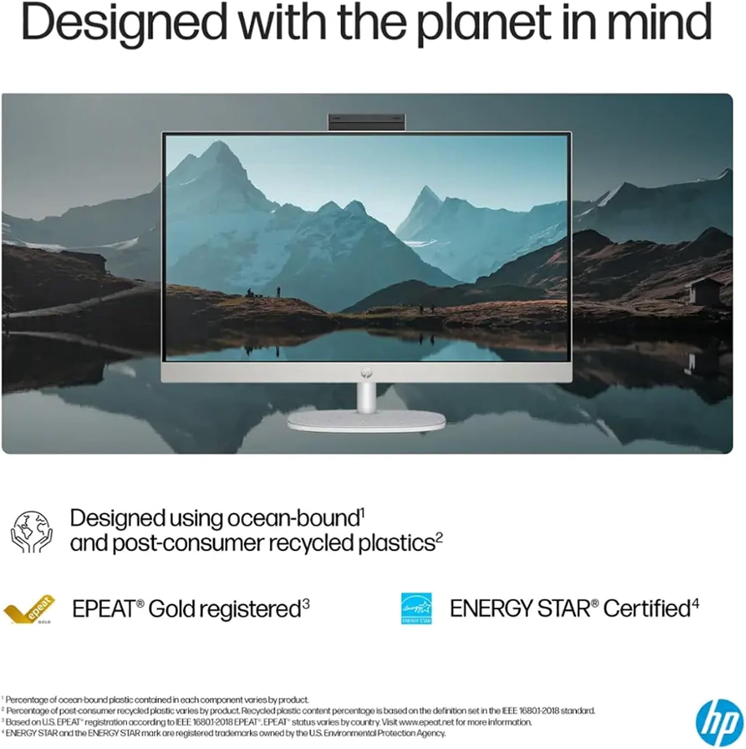 HP All-in-One 27" Touchscreen Desktop Computer for Business & Student – FHD IPS LED Touch Display, Intel Core Ultra 7-155U, 32GB DDR5 RAM, 1TB SSD, Windows 11 Pro, WiFi 6, Shell White