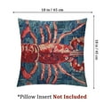 thumbnail image 4 of Lobster Hook, Throw Pillow,, 4 of 7