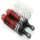 thumbnail image 1 of Vogacara Amortiguador de impacto frontal RCGOFFLOW, pieza de coche teledirigido, amortiguador de impacto frontal roscado para 1/8 1/8 e-revo de Kits de construcción modelo Rojo, 1 of 6