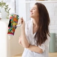 thumbnail image 6 of 30 oz Insulated Stainless Steel Tumbler Double Wall Stainless Steel Tumbler with 2-Way Drinking Black Cat Among Colorful Flowers, 6 of 9