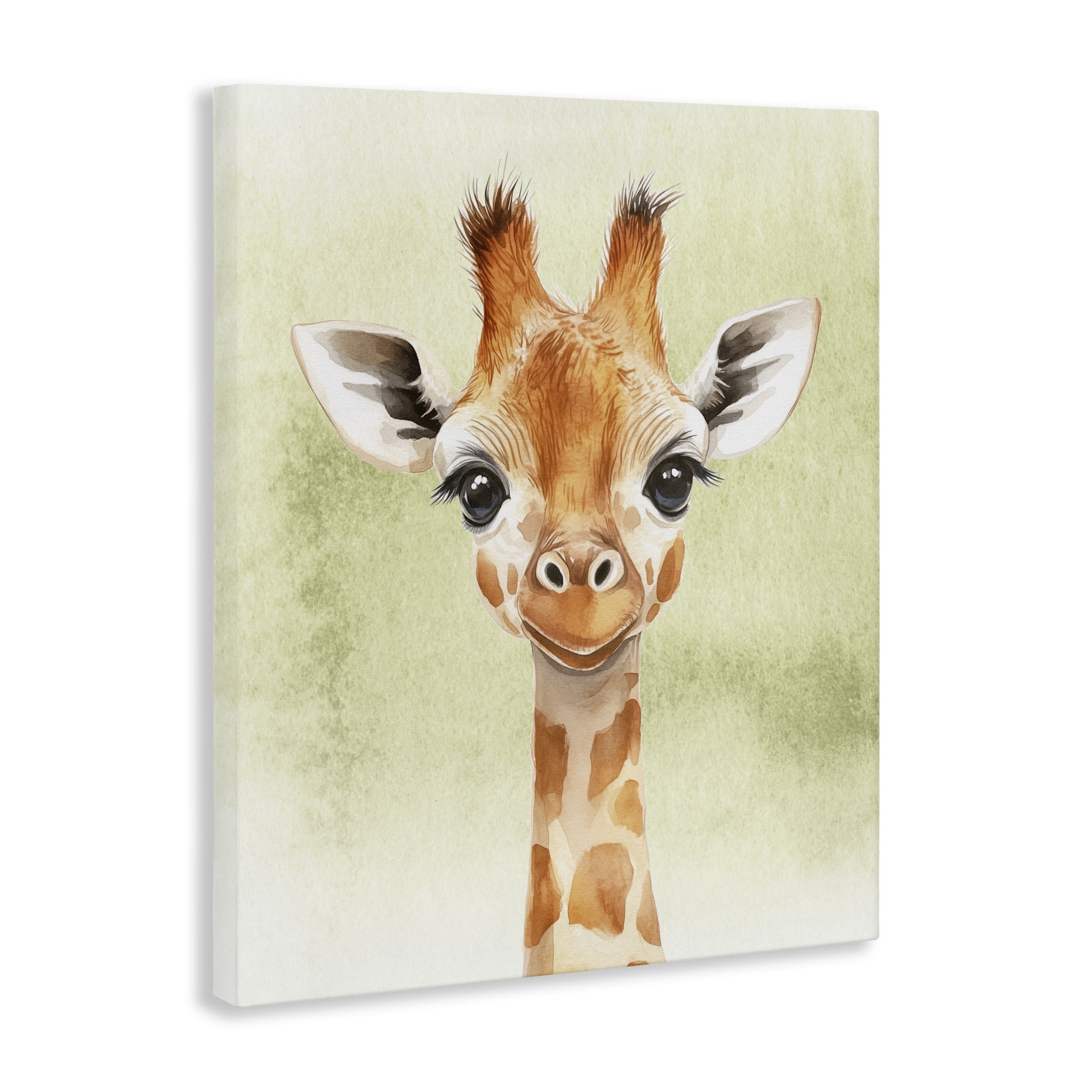 Stupell Industries Jungle Friends Baby Giraffe Canvas Wall Art, design by Christine Simpson Art