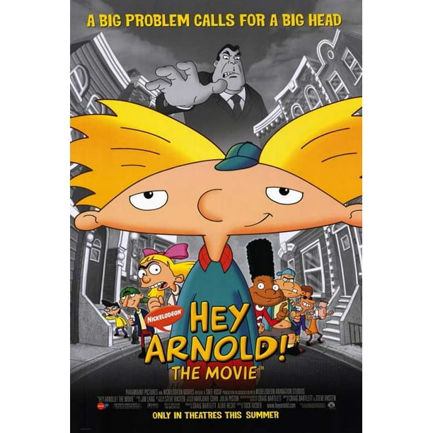 Hey Arnold The Movie Movie Poster Style A 27 X 40 2002 Walmart Com Walmart Com