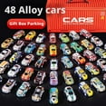 thumbnail image 4 of 48pcs Mini Alloy Pull-Back Car Set 48-Piece Die-Cast Metal Toy Cars in Container Box, Collectible Racing Vehicle Collection for Kids and Car Enthusiasts, 4 of 8